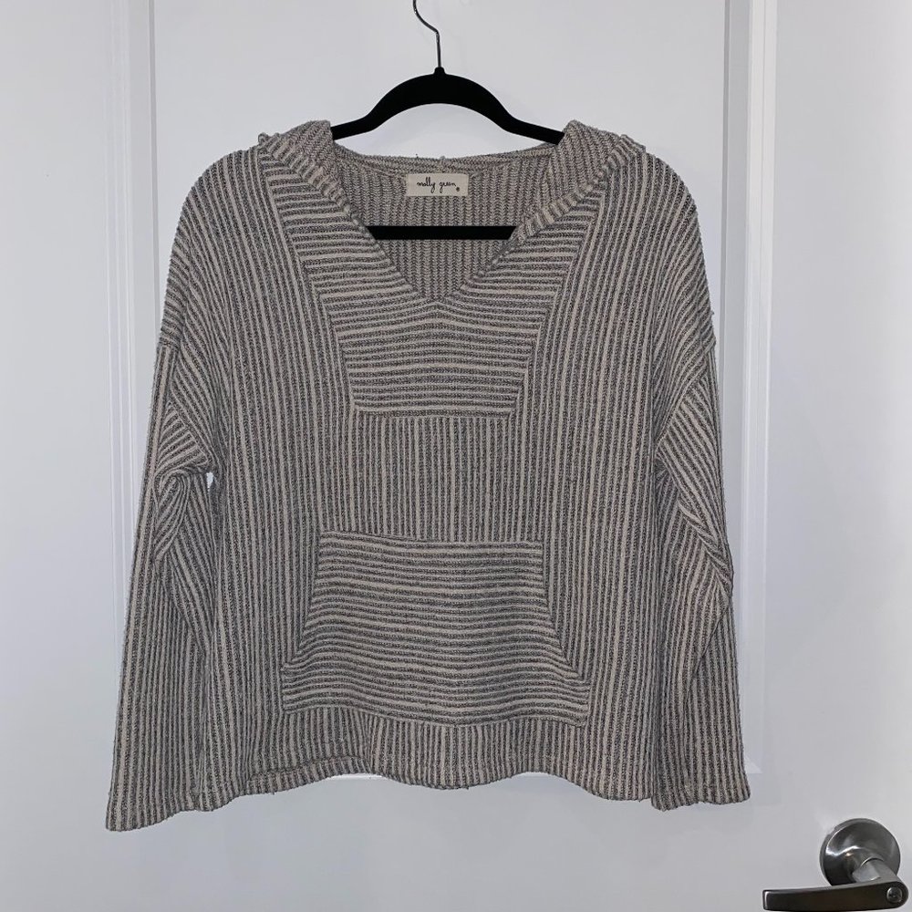Molly Green Striped Hoodie